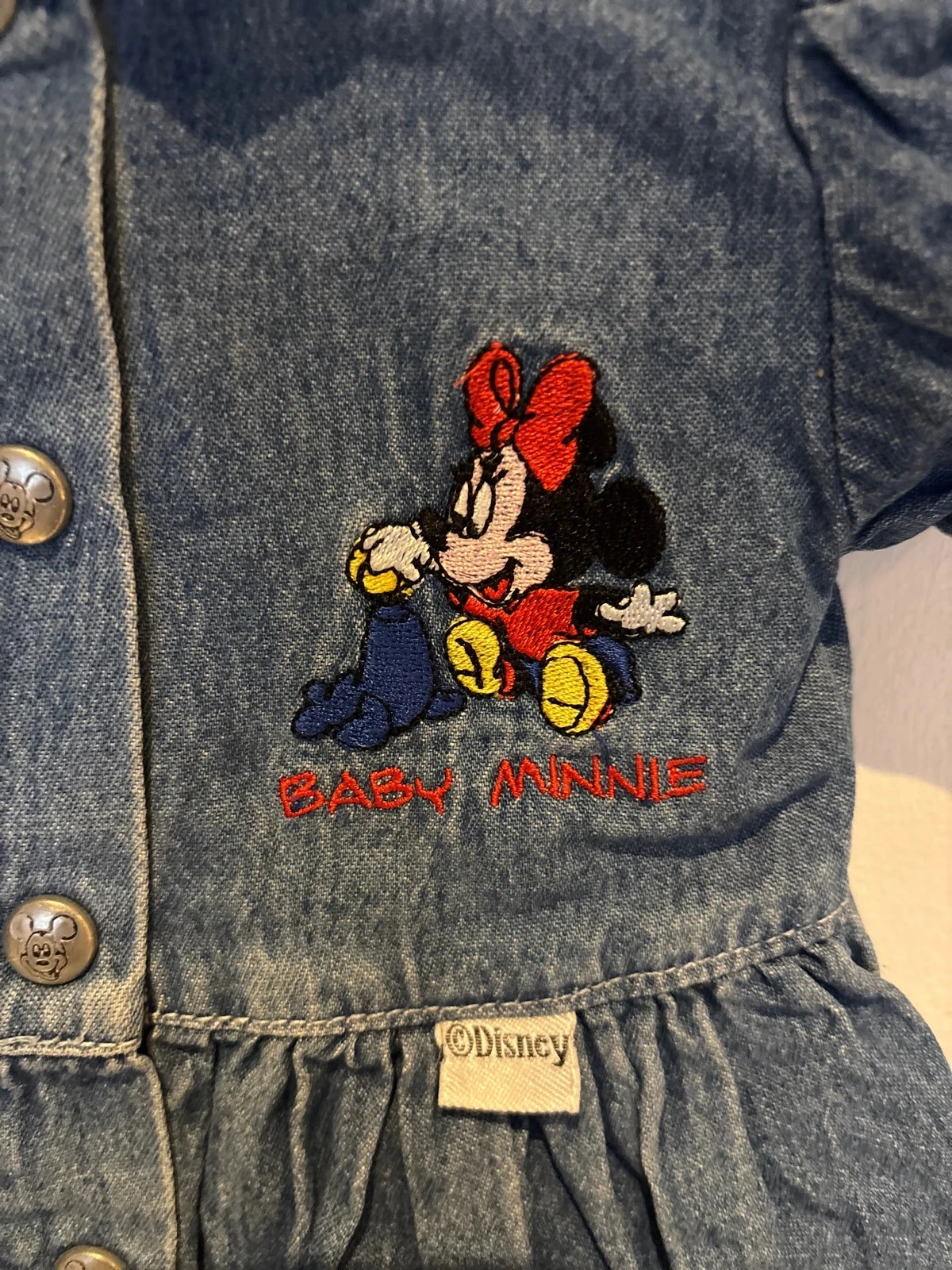 Vestido Minnie Disney tamanho 86 18/24 meses – photo 3